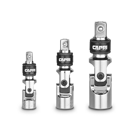 Capri Tools Quick Release Universal Joint Set, 3 pcs 1-2270